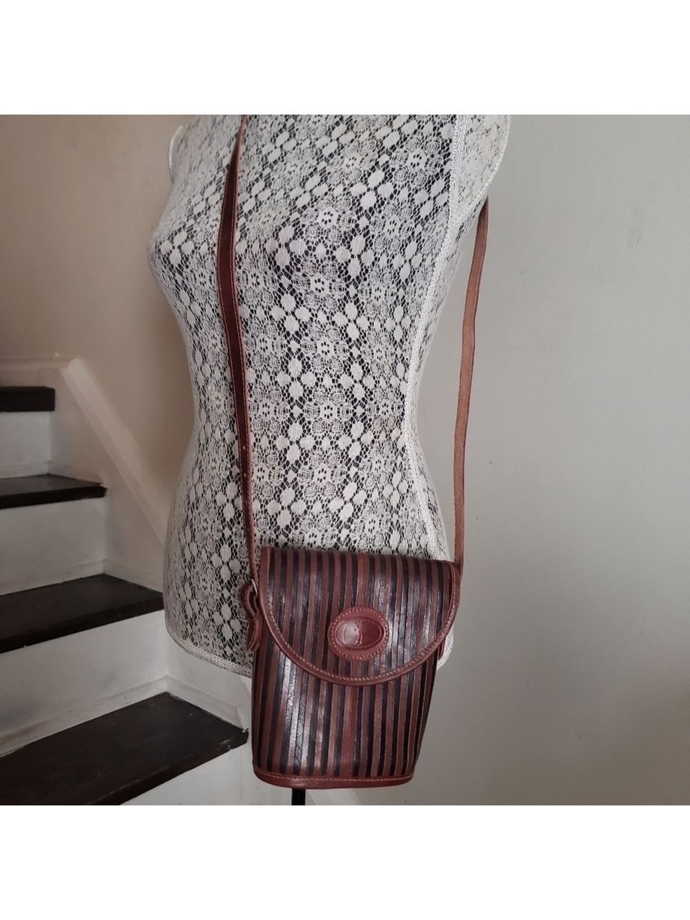 Handmade Mini Leather Crossbody Bag